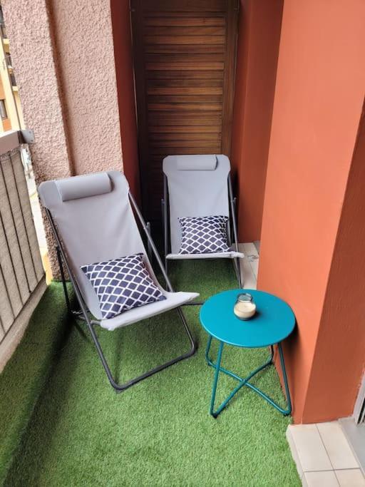 Studio 2 Voyageurs Au Coeur De Ville Sallanches Exteriör bild